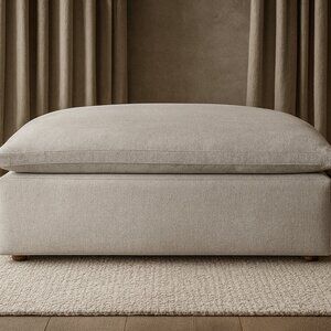 Restoration Hardware Cloud Modular Replacement Slipcover – Ottoman